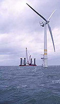 offshore wind farm's renewable energy wind turbines