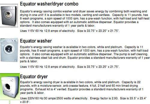 energy efficient home appliances